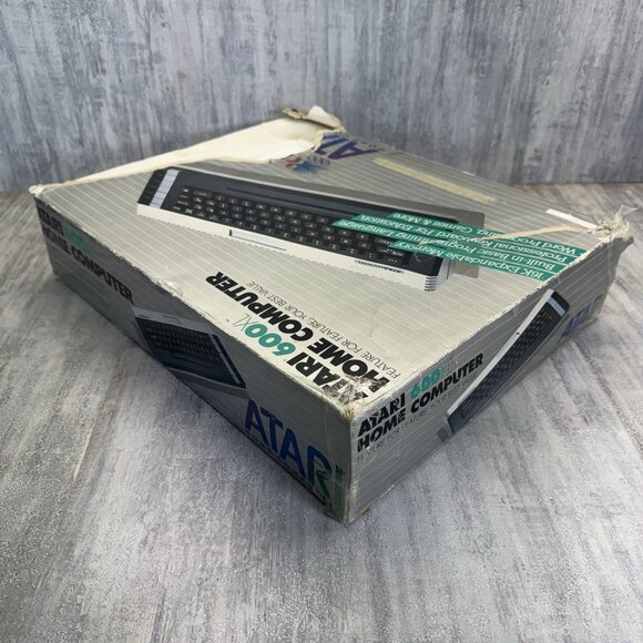 Atari 600XL Home Computer Bundle In Box Fully Tested Working Box Damage - Picture 16 of 16